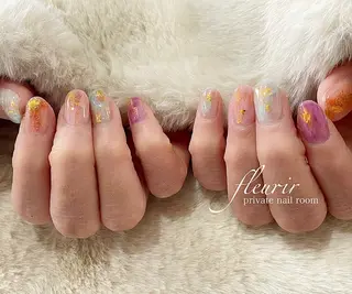 ネイル フルリール 【プライベートサロンのネイルデザイン