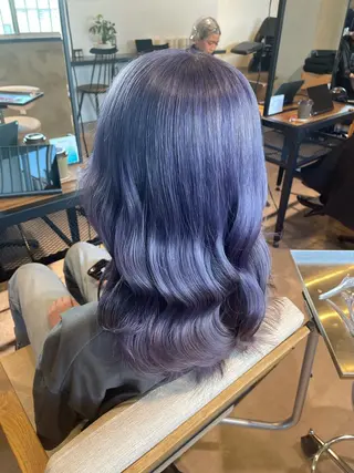 ロング カラー 🎀透明感カラー🎀 mikaのヘアスタイル