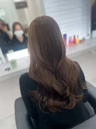 ロング 💖ベージュ💖 MEARIのヘアスタイル