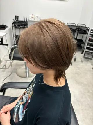 ミディアム カラー メンズ メンズパーマ/新潟/ 万代/高橋悠叶のヘアスタイル