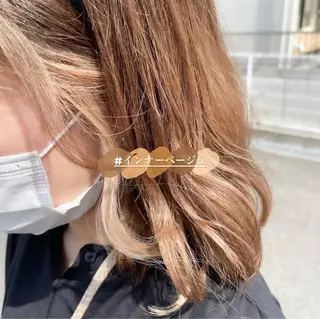 カラー TJ天気予報 豊田 /松岡さくらのヘアスタイル