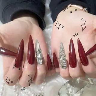 ネイル ayaka ギャルネイル🎀のネイルデザイン