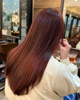 ロング 💖ケアカラー💖 assistant愛のヘアスタイル