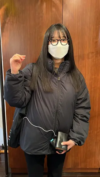 セミロング カラー 柔らかブラウン/顔周 りレイヤー♡ユウシのヘアスタイル