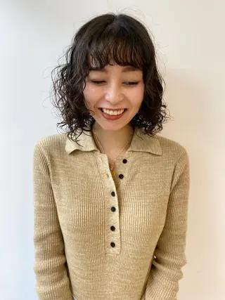 ミディアム カラー yiye 青山所属・無料カットモデル募集 🌱ひょうがのヘアスタイル