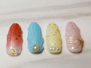 ネイル ｾﾝﾀｰ南 LEGAOSともこのネイルデザイン