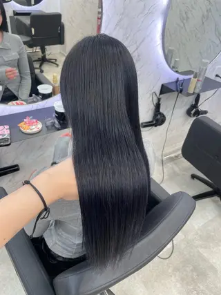 ロング カラー hair salon dot. mooda 韓国風サロン 町田店所属・韓国風ヘア🎀🩶 /♡𝓝𝓸𝓪♡のヘアスタイル