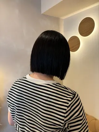 ミディアム シンバヒナノ/パーマ レイヤーカット/ボブのヘアスタイル