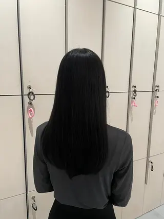 ロング カラー カット カラー募集ちぇる🥣のヘアスタイル