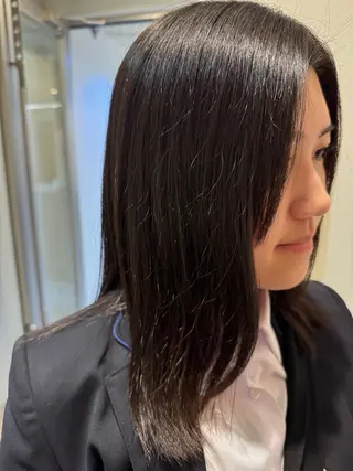 ロング 湯澤 哲成のヘアスタイル