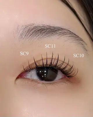 マツエク・マツパ eyesalon Fair 香村 華花のマツエク・マツパデザイン