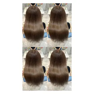 ロング カラー 店長✨レイヤー✖️ 髪質改善✖️韓国ヘアのヘアスタイル