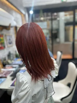 ロング カラー EARTH/A 山根　彩夏のヘアスタイル