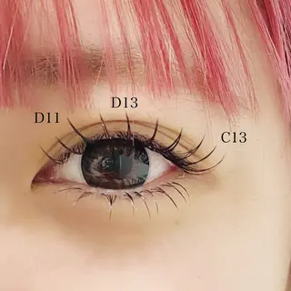 マツエク・マツパ Veil chihiroのマツエク・マツパデザイン