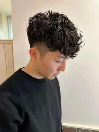 パーマ メンズ メンズパーマ特化🔥 ツイスパ/シャドウのヘアスタイル