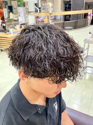 パーマ メンズ mens骨格矯正/ 理論パーマ/yuyaのヘアスタイル