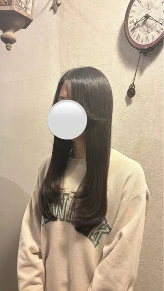 ロング RUDDER 小泉のヘアスタイル