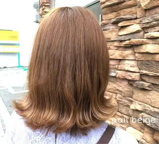 ミディアム カラー 髪質改善✨️透明感カ ラー✧*。山下さいみのヘアスタイル