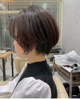 ショート カラー ヘアアレンジ 💫きたはら りおん💫のヘアスタイル