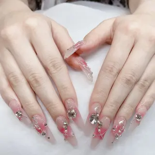 ロング 💜MIYA nail川崎店のネイルデザイン
