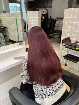 ロング カラー 韓国レイヤーカット /REIのヘアスタイル