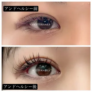 マツエク・マツパ GLITTER NAILS高速長田のマツエク・マツパデザイン