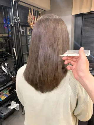 セミロング カラー 💡似合わせのプロ 💡takutoのヘアスタイル