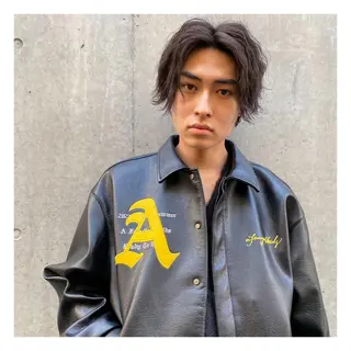 パーマ メンズ 菊池大一 溝の口パーマのヘアスタイル