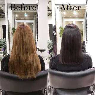 セミロング カラー 💖パーソナル診断 特化YUYA💖のヘアスタイル