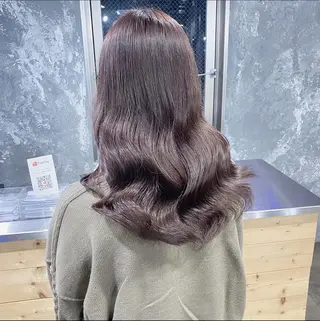 カラー トレンド暖色ヘア🍒 miu🍒のヘアスタイル