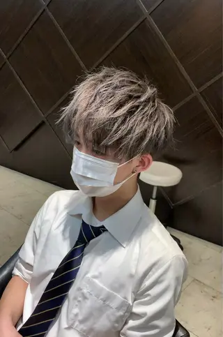 カラー メンズ メンズ専門　井藤 雅也のヘアスタイル