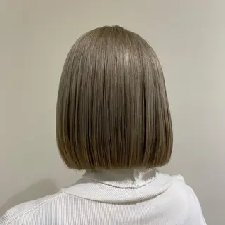 ミディアム 透明感カラー🌈 菊池 結衣のヘアスタイル