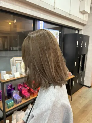 カラー be'leef.ric所属・beleefric 🩵チセのヘアスタイル