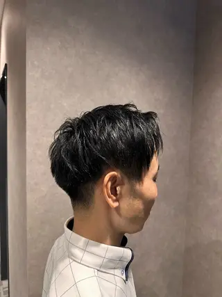 ショート メンズ 田中 瑠星のヘアスタイル