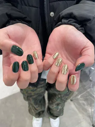 メンズ ネイル emu所属・けいこ🍊ニュアンス ネイル/個性派ネイルのネイルデザイン