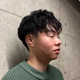 パーマ メンズ pissenlit ピサンリ所属・🧩🤖 Sala 🤖🧩のヘアスタイル