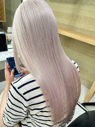 ロング 米澤 俊輔のヘアスタイル