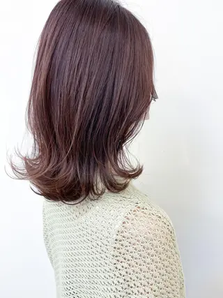 ミディアム カラー Meena by urban所属・丹羽 隼人/髪質改善 /韓国ヘア🇰🇷のヘアスタイル