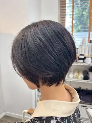 ショート Misaki/坂戸/ 艶カラーのヘアスタイル