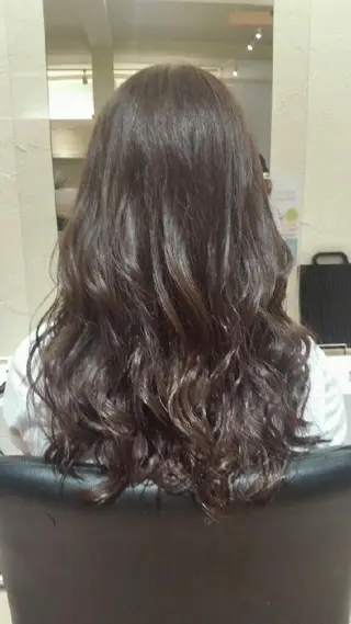 ミディアム セミロング ロング カラー 【髪質改善美容師】t occa茨木篠原健太のヘアスタイル