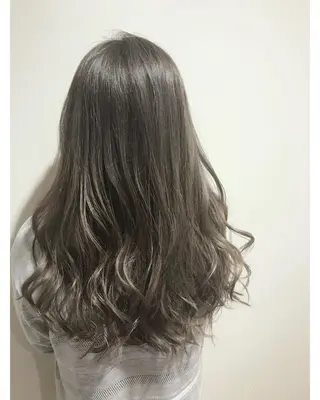 ロング カラー パーマ カラー/髪質改善スペ シャリスト宮本　伸一のヘアスタイル