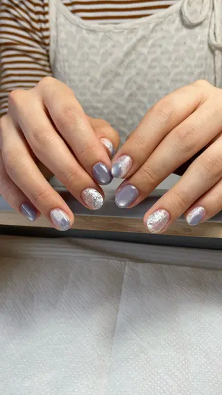 ネイル ざんねん負け犬ちゃん 南堀江のネイルデザイン