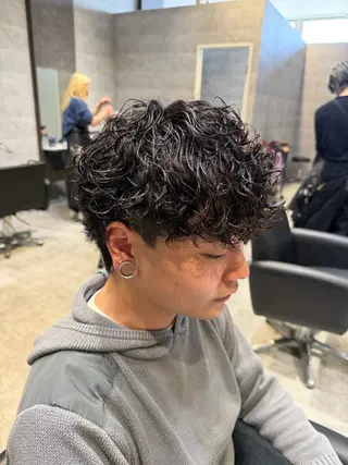 ショート _WHITE鳳店所属・_WHITE /藤田唯生のヘアスタイル