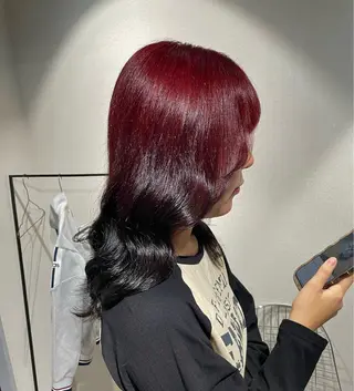 ロング カラー 🌟ブリーチ/ボブ/ レイヤー渋谷☀️のヘアスタイル