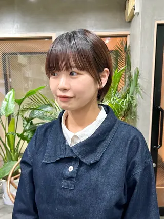 ショート U-fuショート 伊藤拓海のヘアスタイル