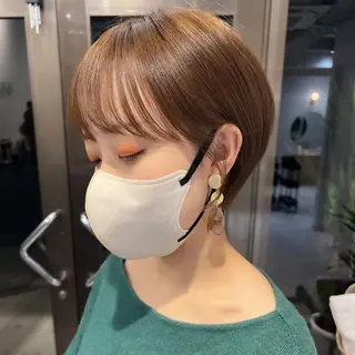 ショート カラー 立川✨ブリーチ/ ケアブリーチ特化✨のヘアスタイル