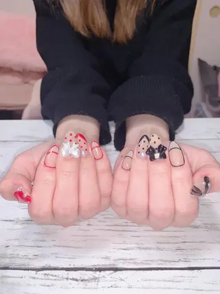 ネイル ゆず秋葉原 Vickyのネイルデザイン