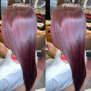 ロング カラー 👑派手髪/カット 👑ANRYのヘアスタイル