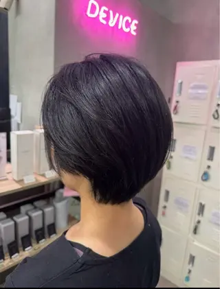 ショート カラー ヘアアレンジ 💫きたはら りおん💫のヘアスタイル