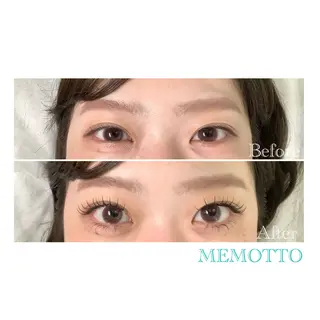 マツエク・マツパ MEMOTTO CHIHIROのマツエク・マツパデザイン